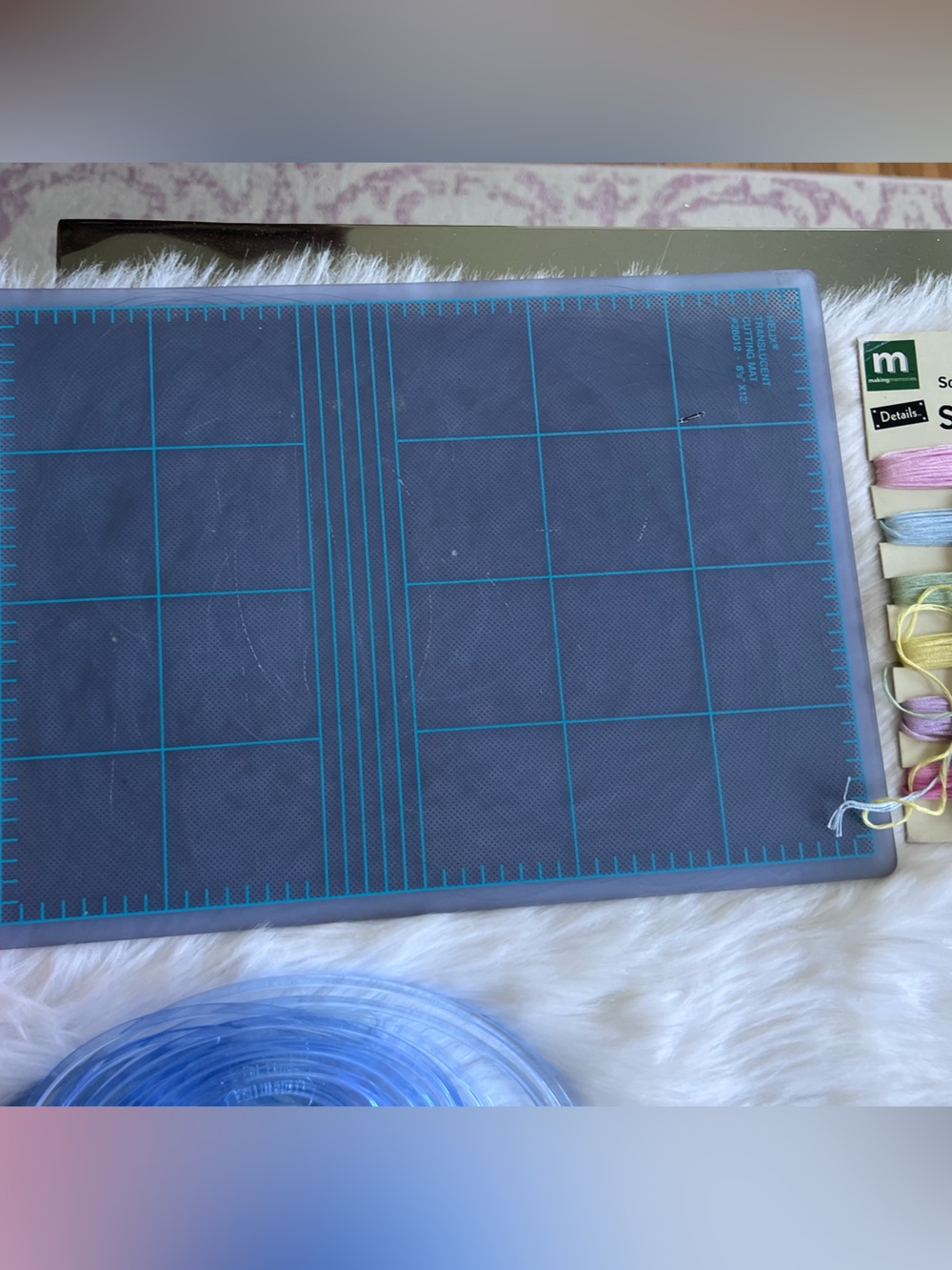 Scrapbooking circles, ovals, mat and blades - Picture 7 of 7